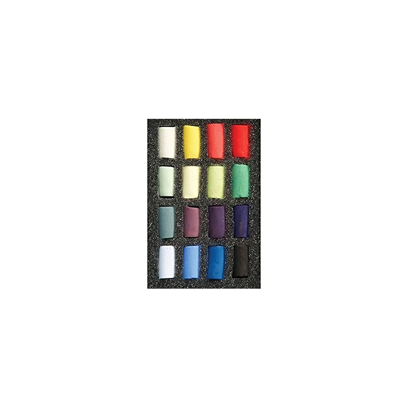 Unison Colour Soft Pastel Hand Made 16 Half-Stick Set