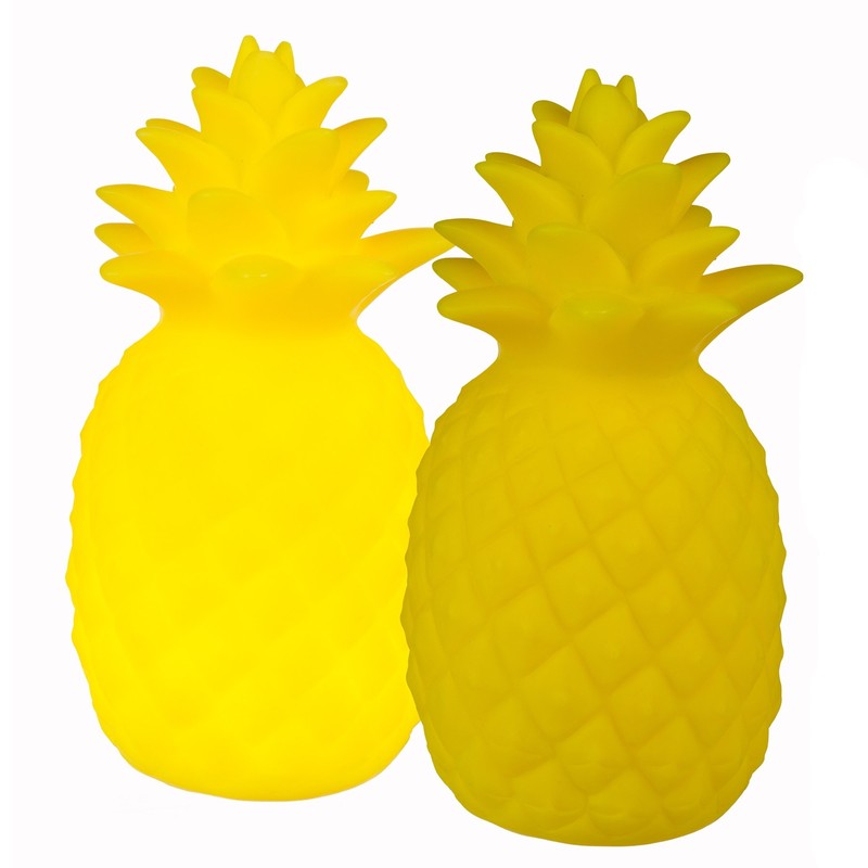 ootb LED-Lampe, Ananas, 18,5 x 9,5 cm, Gelb