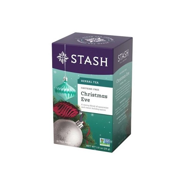 Stash Holiday Teas · 18 Tea Bags, Christmas Eve Herbal Tea (Caffeine Free)