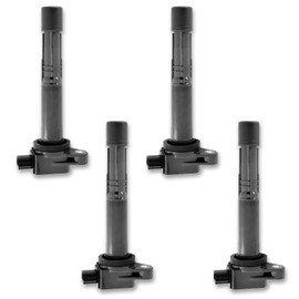 POHILA - bocinas de encendido para motor compatible con Honda Accord 2008-2012 Civic Crosstour 2012-2014 CR-V 2010-2014 Acura ILX 2013-2015 L4 2.4L repuesto para 30520R40007 juego de 4