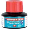 Edding Marker Flipchart Refill Ink for red