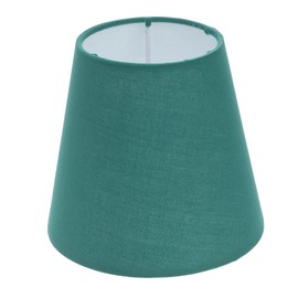 Hemobllo Mini Small Lamp Shade - Fabric Lampshade Chandelier Lamp Shade Macaron Color Lamp Shade for Table Floor Wall Lamp, 5x5x3 inch, Green