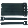 750 x Velcro Cable Ties 150 x 22 mm Black