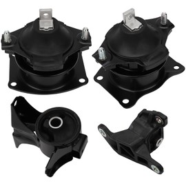 BRTEC 4PCS Engine Motor Mount & Automatic Transmission Mount Set Compatible for Acura MDX & ZDX V6 3.7L 2010 2011 2012 2013, Replace# A65016, A65097HY, A4526HY, A65094