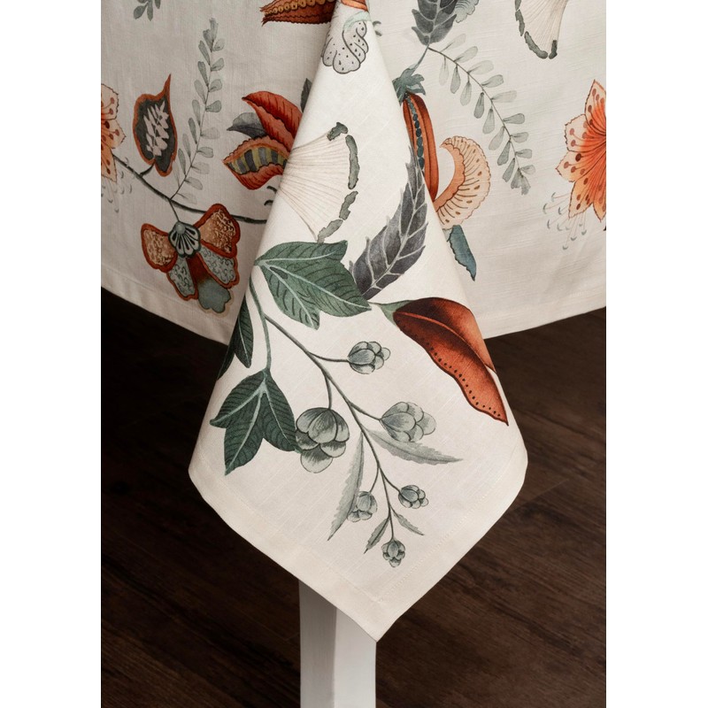 Maison d' Hermine Tablecloth 100% Cotton 140cm x 230cm Decorative