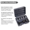 34720 Injector Seal Installer Kit 8Pcs，Compatible with Ford GM and