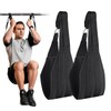 Abdominal Muscle Loops, Arm Loops for Abdominal Training, Abdominal Muscle Loops for Pull-Up Bar, Arm Loops for Abdominal Training with 2 Rustproof Carabiners, Pull-Up Straps for Abdominal Training