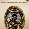 Toothpick Holder, Retro Toothpick Dispenser Automatic Pop Up Toothpick Box