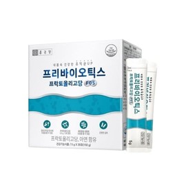 Jongkundang 종근당 프리바이오틱스 fos 프락토올리고당 분말 1개월분 Jongkundang Prebiotics FOS Fructooligosaccharide Powder 1 Month Supply