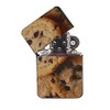 Chocolate Chip Cookies - Black Lighter Windproof Flip-Top Refillable with