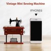 Honiwu Music Box, Sewing Machine Musical Box, Christmas Birthday Gift,