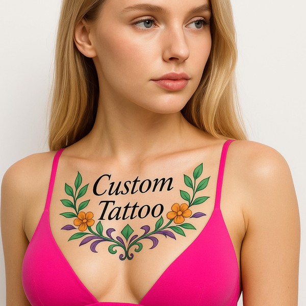 Custom Temporary Tattoos for Adults – Personalized Tattoos Temporary with