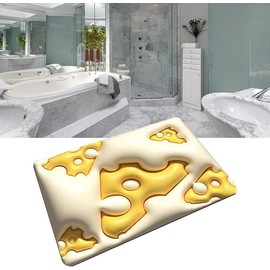 Aramox Tapete Absorbente 3D, Tapete de Tierra de Diatomeas Antideslizante para Baño, Transpirable y Antiolor, Multifuncional para Cualquier Habitación, Peso de 13.4 Oz (H4)