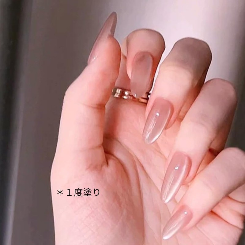 Ailesエール ジェルネイル マグネットネイル 15ml 超微粒子 ガラス玉マグネット 肌なじみカラー 自然な色味 オフィスネイル 大人可愛い