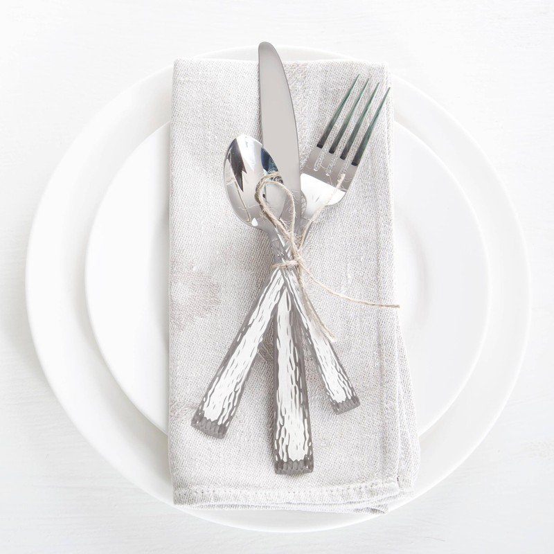 Hampton Forge 894116 Brocade Hammered 65Pc Set