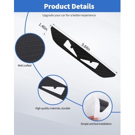 DSWSQ for Jeep Compass 2011-2016 Third Brake Light Decal High Mount 3rd Brake Light Sticker High Brake Light Sticker Compatible with Grand Cherokee 2011-2020/Durango 2011-2020 Car Exterior Accessories