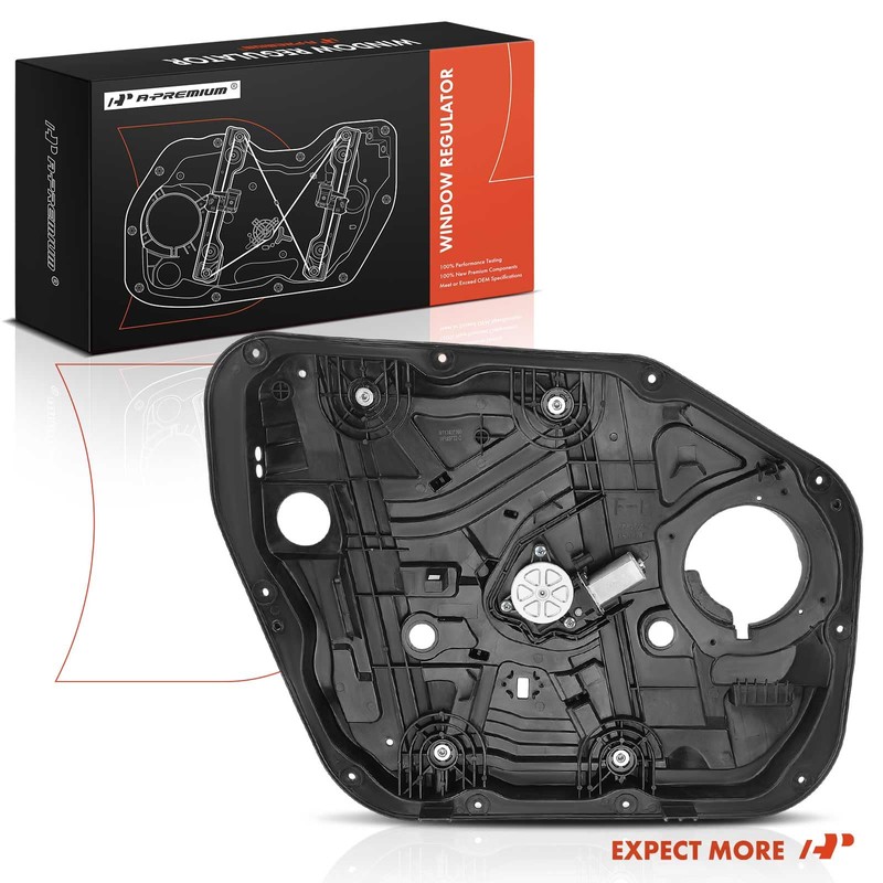 A-Premium Front Driver Side Electric Power Window Regulator with Motor