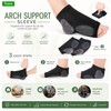 Arch Support Sleeves for Women – Cushioned Gel Pad Foot