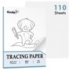 Koala 110 Sheets Tracing Paper 8.5x11 inch White Translucent Paper