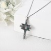 ONEFINITY Star of David Cross Necklace Sterling Silver Celtic Cross