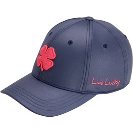 Black Clover Spring Luck Navy L/XL Hat with Psych Pink Clover