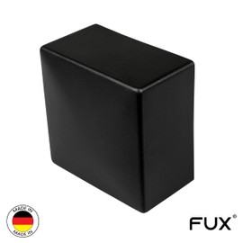 Pack of 10 Plastic Pipe Caps, Furniture Gliders, All Sizes Available 25 x 25 mm to 50 x 50 mm, Square Tube, Protective Caps, Chair Leg Caps, Sliding Caps (Tube Outer Dimensions: 40 x 40 mm)