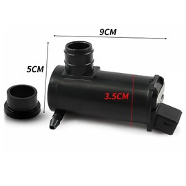 2PCS Windscreen Windshield Washer Pump 31349235 1S7117K624DC - Replaces 92AB17K624AA 93BB17K624CA 6157734 Fits for Ford Focus Volvo