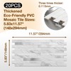 Koynsle Peel and Stick Backsplash Tile Waterproof Removable PVC Wall