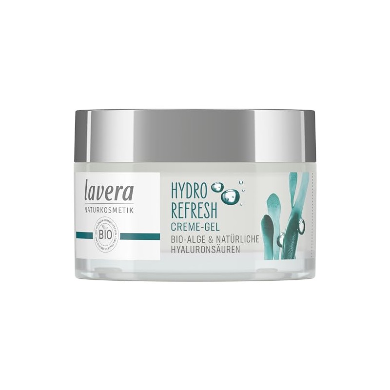 lavera Hydro Refresh Cream Gel - with Algae and Hyaluronic
