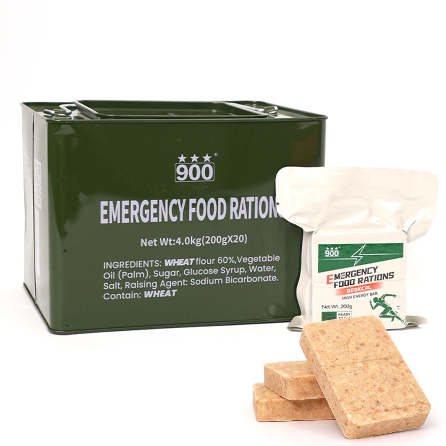Emergency Food Rations Bars - Original Flavor Hardtack, Mre Meals 2025 ...