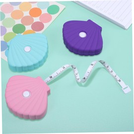 Operitacx 3 Pcs Shell Tape Measure Sewing Measuring Tape Shell Measuring Tape Body Measure Tape Soft Tape Measure Tape Measures Measuring Tape Scale Smart Scale Measurement Pvc Soft Glue