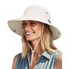 FURTALK Womens Mens Wide Brim Sun Hats Ponytail Cowboy Hat