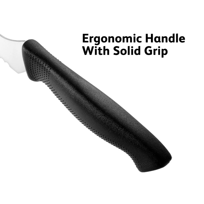 Humbee Cusine Pro, 10 inch Offset Bread Knife Serrated Knife