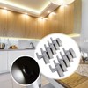 Raguso Pack of 10 White Interior Sensor Hinge LED Light