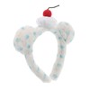 Beavorty Cute Cherry Dot Bear Ears Headband for Women Makeup