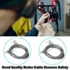 AUTUUCKEE 10 PCS 1.75m Bike Brake Cable, Universal Inner Bicycle