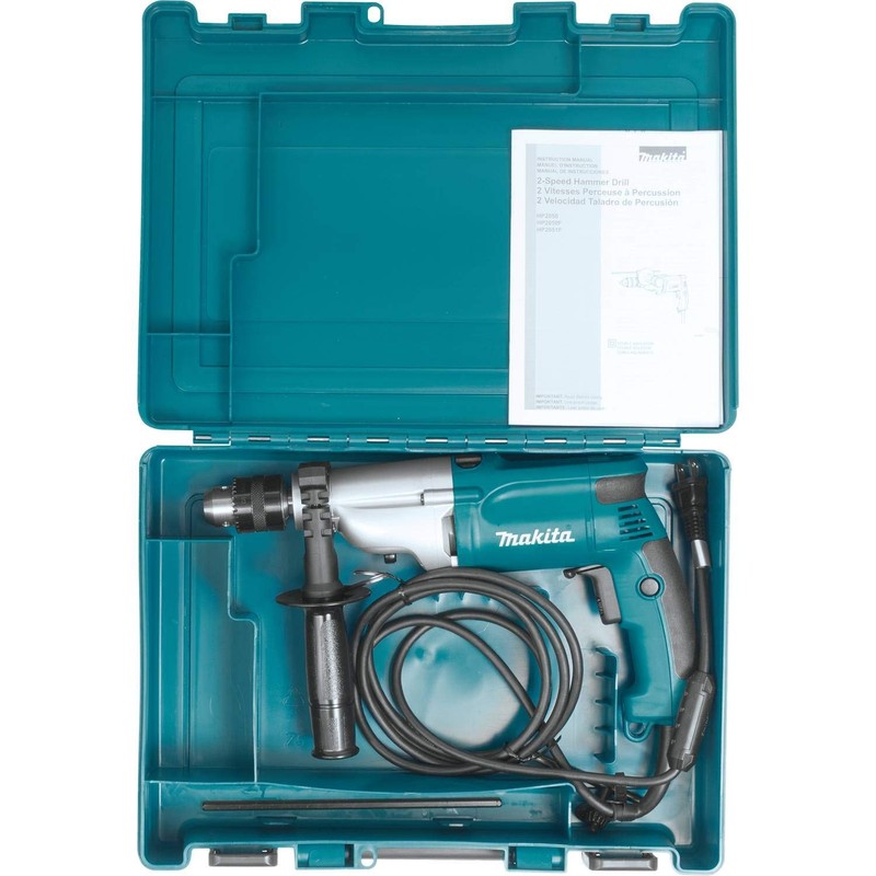 Makita HP2050-R 6.6 Amp 3/4 in. Hammer Drill with Case