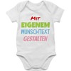 Geschenk mit Namen personalisiert by Shirtracer - Baby Bodysuit Boy