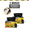 Reli. Contractor Garbage Bags 55 Gallon | 40 Trash Bags