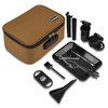 PODAHO Brown Travel Odorless Bag with 10PCS Accessories, Portable Smell