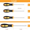 SKZIRI Square Head Screwdriver Set 4 Sizes SQ0 SQ1 SQ2