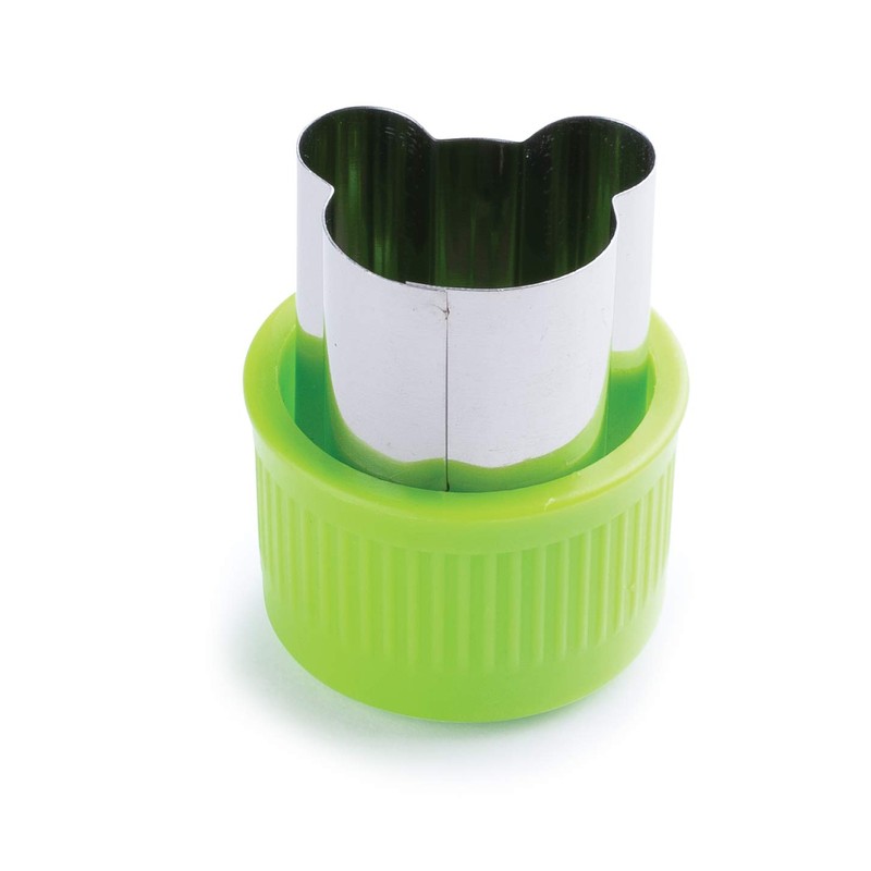 HIC Kitchen Mini Fruit and Vegetable Cutter Garnishing Set, Stainless