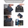 WALNEW RFID Blocking Passport Holder Wallet Cover Case (N-NavyBlue)