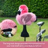 mytag Funny Golf Club Head Covers, Flamingo Animal Plush Driver