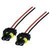 L & P Car Design 2x HB4 Lamps Plug Socket
