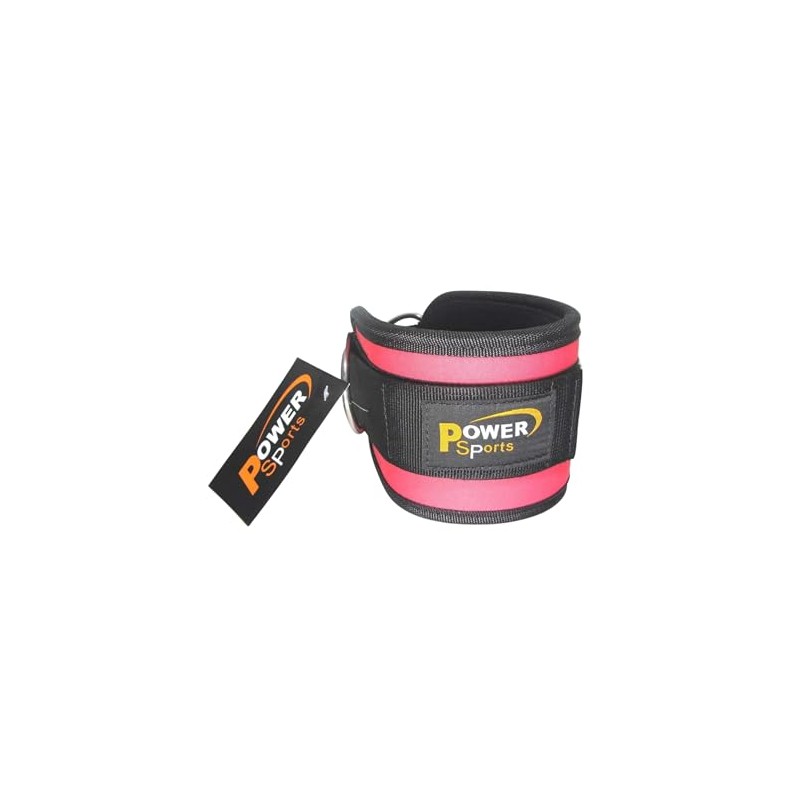 Gym Ankle Strap PINK SOLD SINGLE Cable Machine Attachment Enhance
