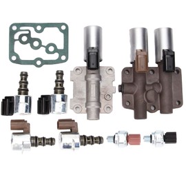 28250-P6H-024 Transmission Solenoid Kit For Honda Accord Acura MDX 28250-P7W-003 28400-P6H-013 28500-P6H-013 28600-P7W-003 28600-P7Z-003
