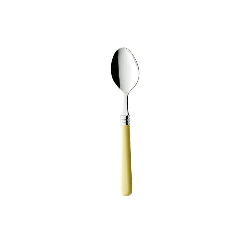 Takakuwa Metal Pastel Cutlery, Teaspoon, Yellow 401048