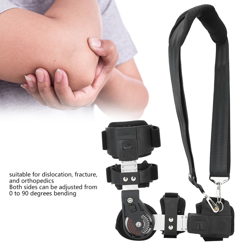 Elbow Brace Adjustable Breathable Elbow Fracture Rehabilitation Support Brace