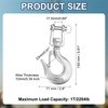 sourcing map 3/8" Clevis Slip Hook, 304 Stainless Steel Clevis